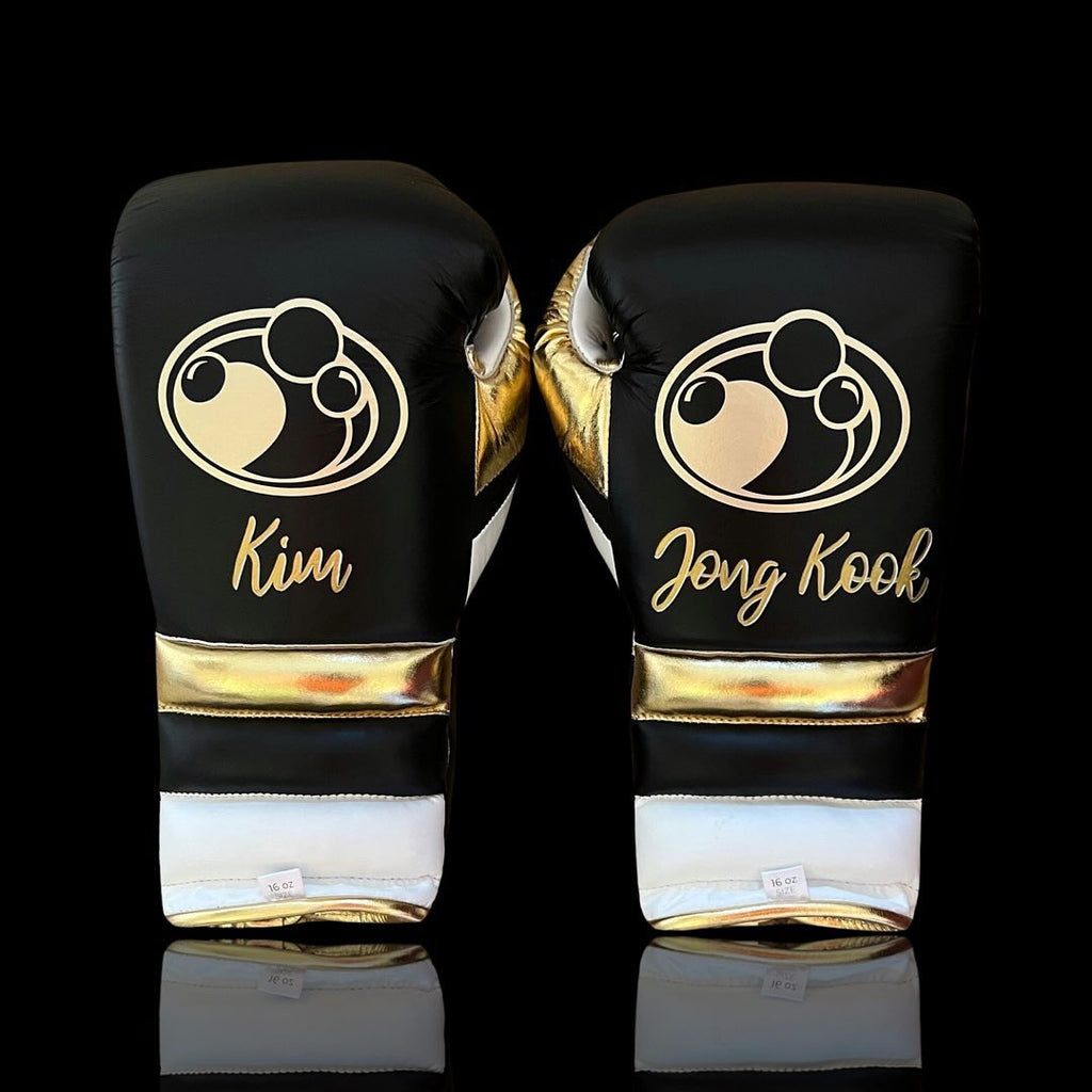 Grant Training Gloves Black/White/Gold Budget Smart Pick