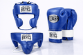 Cleto Reyes Boxing Gloves Set Blue/White Training Sparring Gear