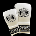 Cleto Reyes Sparring Boxing Gloves White/Black Professional Leather