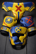 Fiest Boxing Gloves Set Yellow/Blue/Red Heavy Duty Training Collection