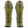 Fiest Gloves USA Elite Combat Shin Guards – Late Show Edition