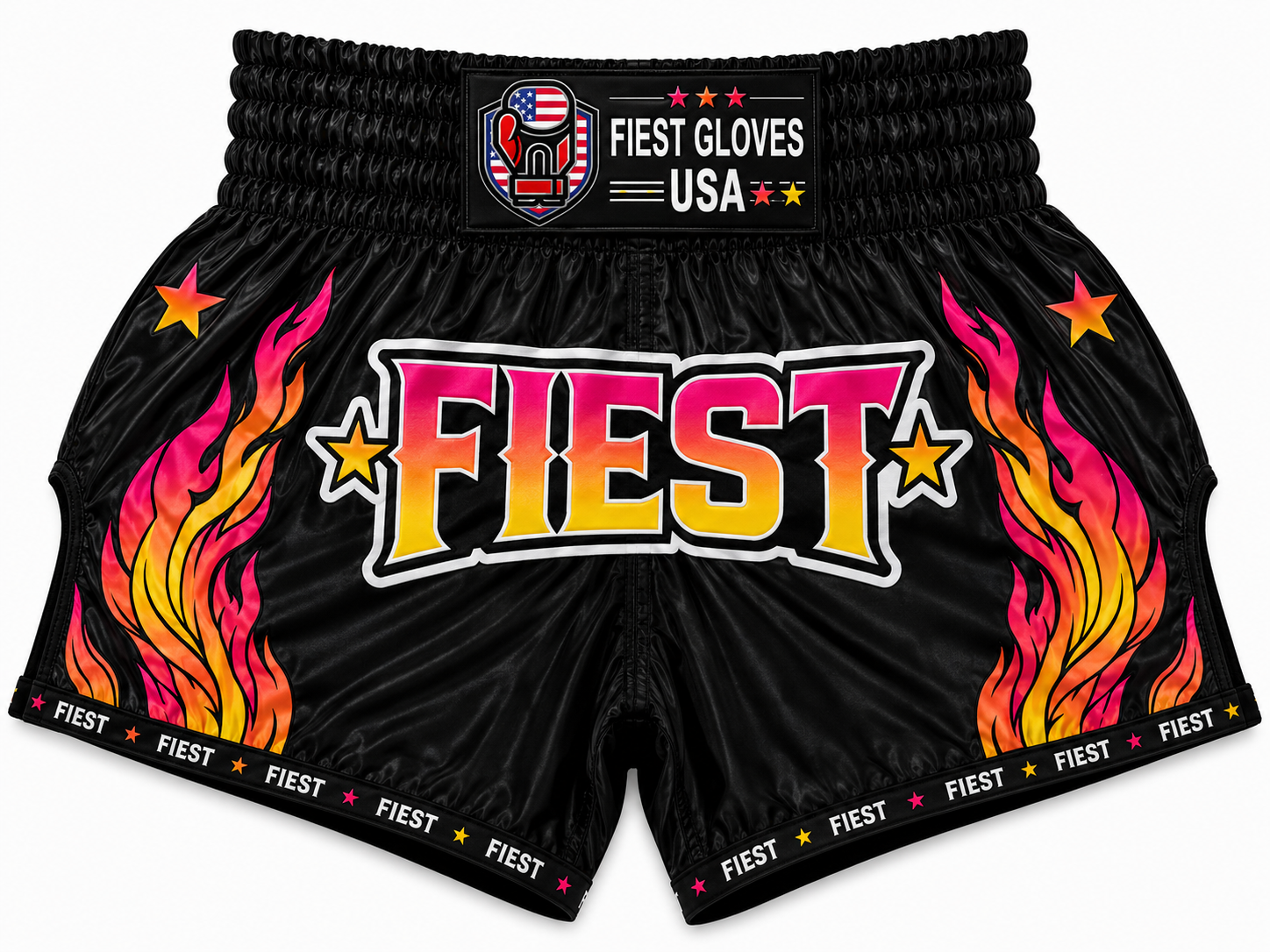 Fiest Gloves USA Flame Strike Muay Thai Shorts