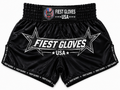 Fiest Gloves USA Institution Performance Muay Thai Shorts – Black