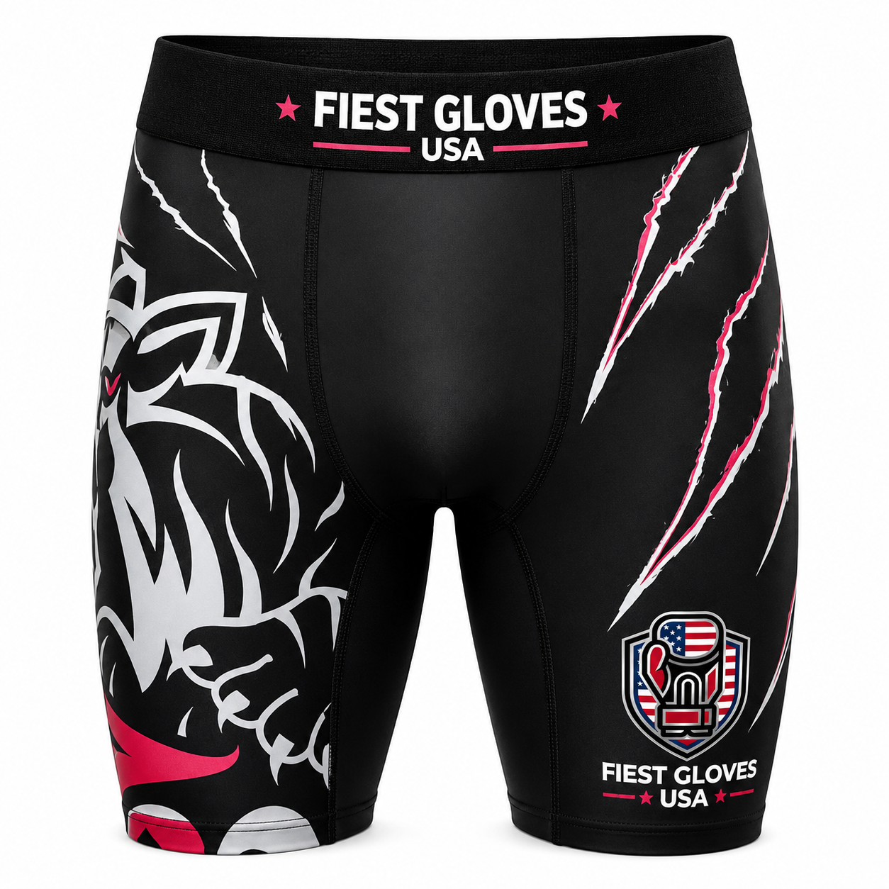 Fiest Gloves USA Original Performance Compression Shorts – Black