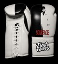 Fiest Winning Style White/Black Boxing Gloves Premium Training Pair