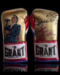 Grant Gold/Red/Blue Boxing Gloves Sparring Training Gloves