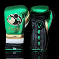 Grant Green/Black/Gold 14oz Boxing Gloves Custom Sparring Gloves