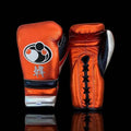 Grant Orange/Grey/Silver Boxing Gloves Premium Leather Training Pair