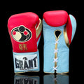 Grant Pink/Sky-Blue/Gold Boxing Gloves Durable Sparring Gloves