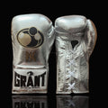 Grant Silver Boxing Gloves Durable Sparring Gloves