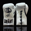 Grant White/Black Boxing Gloves Women Fitness Training Gloves