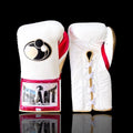 Grant White/Gold/Red Boxing Gloves Women Fitness Training Gloves