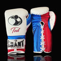 Grant White/Red/Blue Boxing Set Fitness Training Gloves Headguard