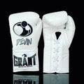 Grant White 14oz Boxing Gloves High Quality Gym Gloves