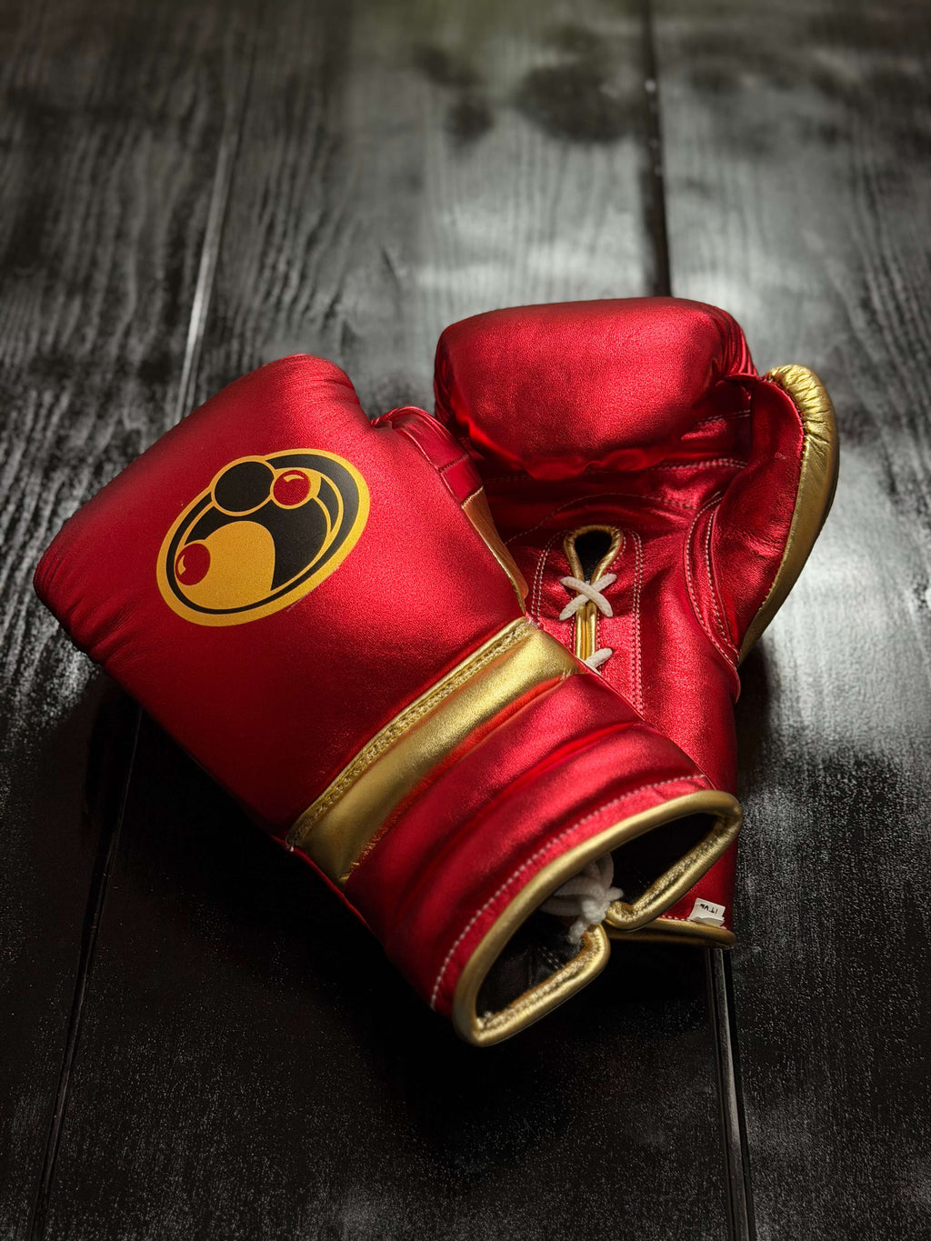 Grant Boxing Sets Red/Gold Leather Gloves