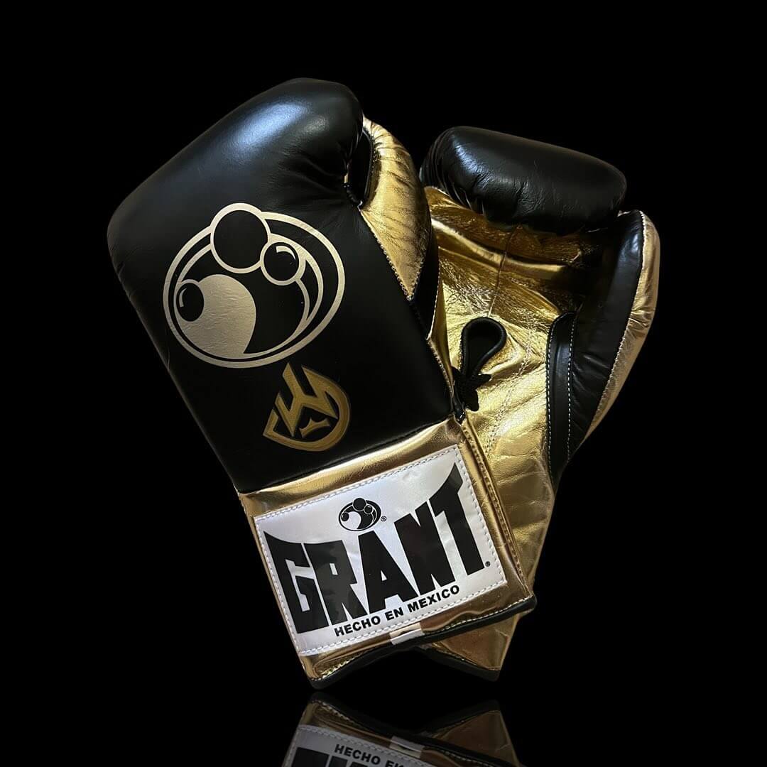 Grant Black/Gold Full Boxing Set Gloves 