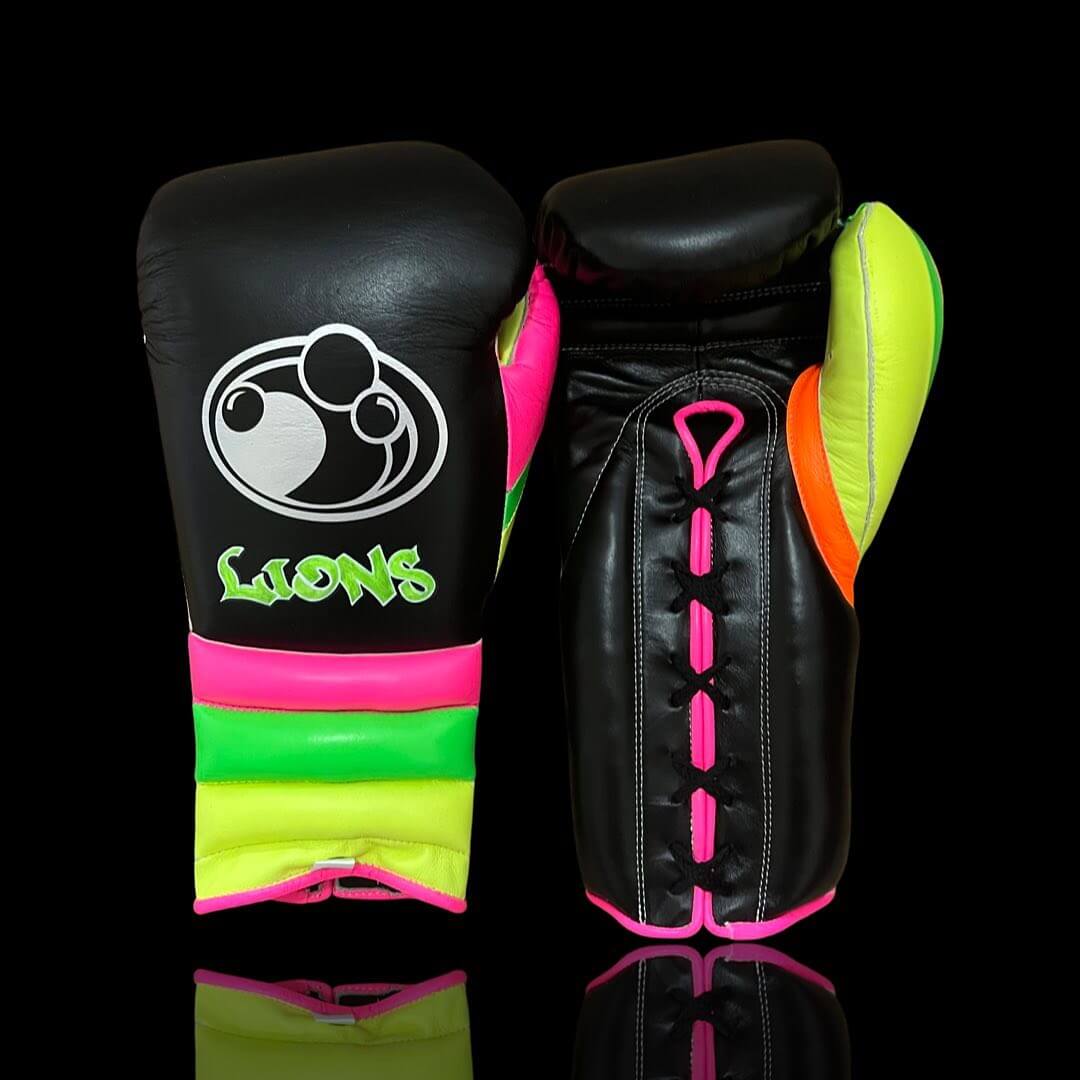 Grant Complete Boxing Set Black/Pink/Green/Yellow Gloves