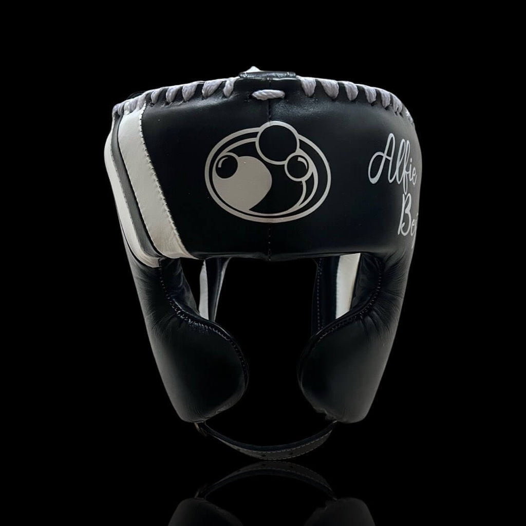 Grant Black/White Boxing Set Headguard