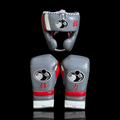 Grant Leather Boxing Set Grey/Red/White Gym Training Kit