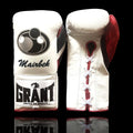 Grant White/Red/Black Boxing Gloves Premium Gym Training Pair