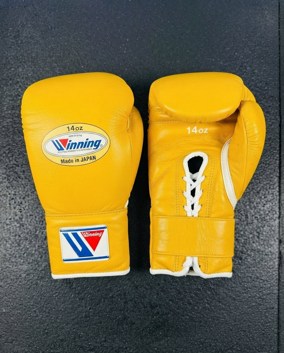 Winning Boxing Sets Yellow Training Set with Gloves