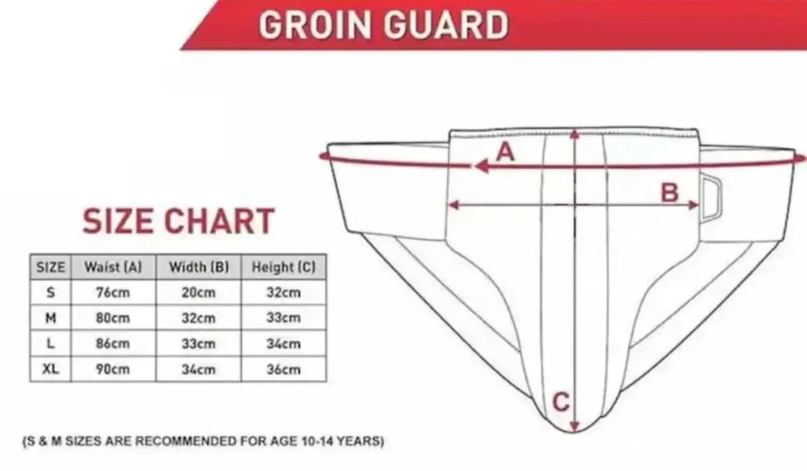 Grant Set Headguard Size Chart