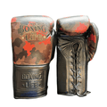 No Boxing No Life Orange/Brown Boxing Gloves 14oz Premium Training Gloves