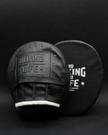 No Boxing No Life Black/White Punching Mitts Women Fitness Training Mitts