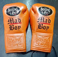 No Boxing No Life Orange 14oz Boxing Gloves Custom Sparring Gloves