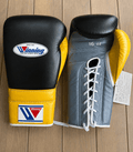 Winning Black/Yellow/Grey Boxing Gloves Women Fitness Training Gloves