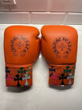 Winning Orange Lace-Up Boxing Gloves Classic Training Gloves
