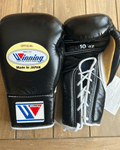 Winning Black/Gold Boxing Gloves 14oz Premium Training Gloves
