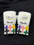 Winning White Boxing Gloves Women Fitness Training Gloves