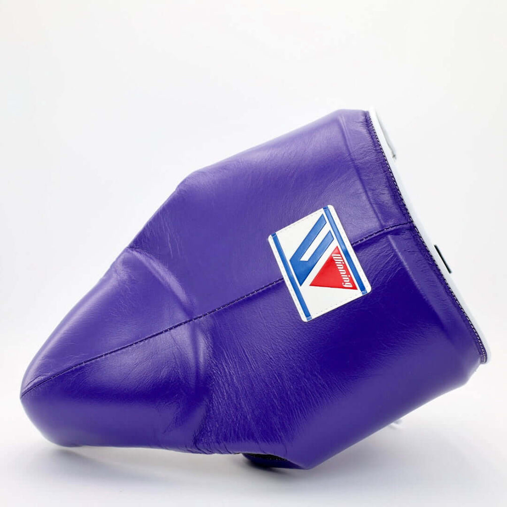 Winning Purple Leather Groin Guard Classic Training Gear
