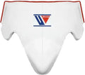Winning White/Red Groin Protector Premium Training Guard
