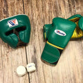 Winning Green/Gold Complete Boxing Set Customizable Training Bundle