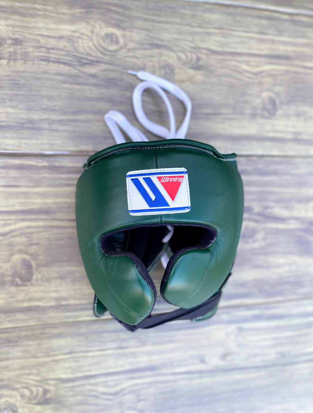 Winning Green Boxing Set Fitness Training Headguard