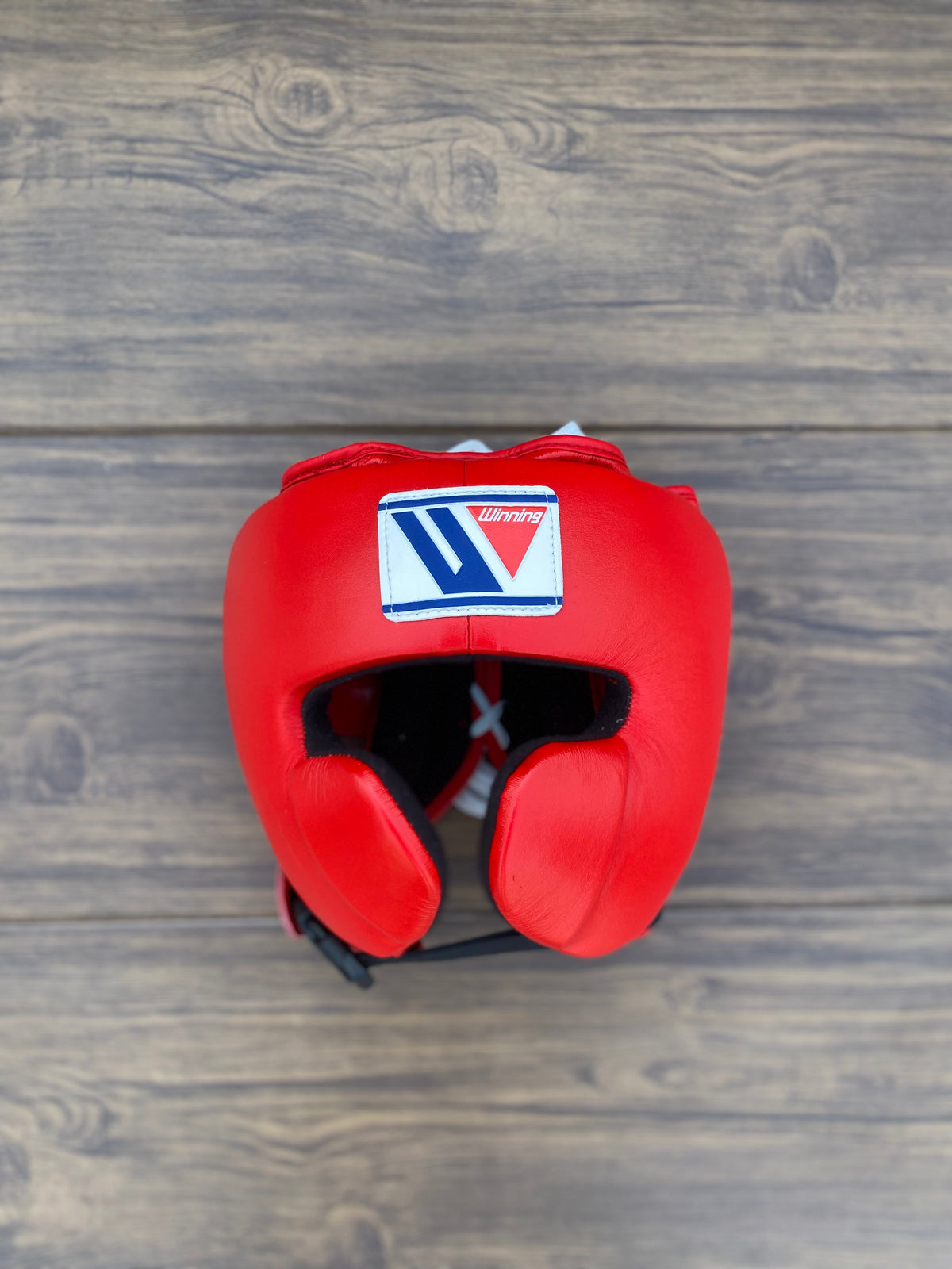 Winning Full Gear Boxing Set Red Headguard