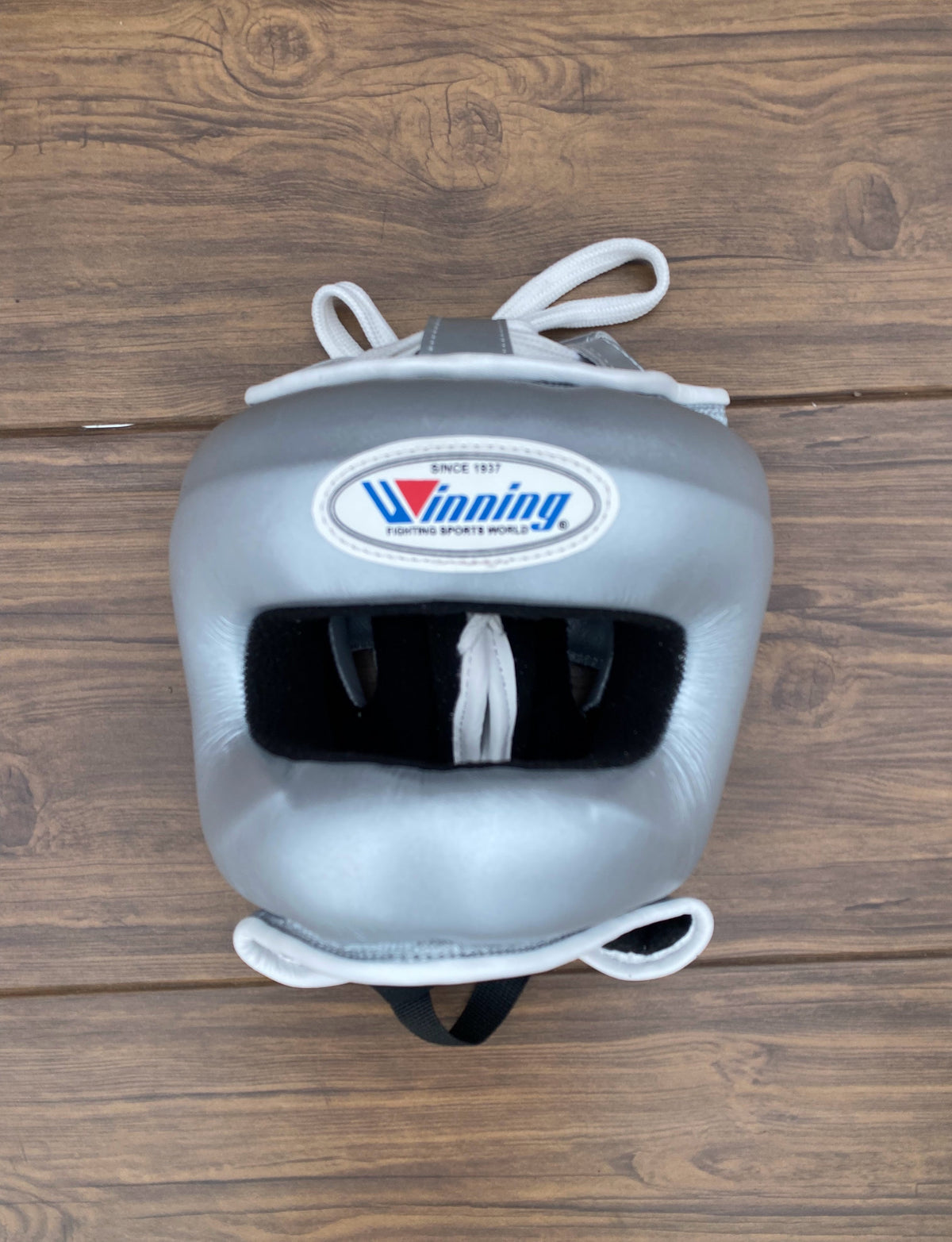 Winning Silver Full Boxing Set Headguard