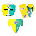 Winning Yellow/Green Boxing Set Premium Training Gloves Kit