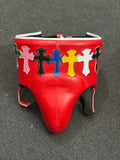 Winning Red Chrome Heart Style Cup Protector Durable Training Cup