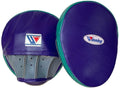 Winning Punching Mitts | Purple/Grey/Green