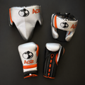 Grant Silver/Black/Orange Boxing Set Heavy Duty Gloves Training Collection