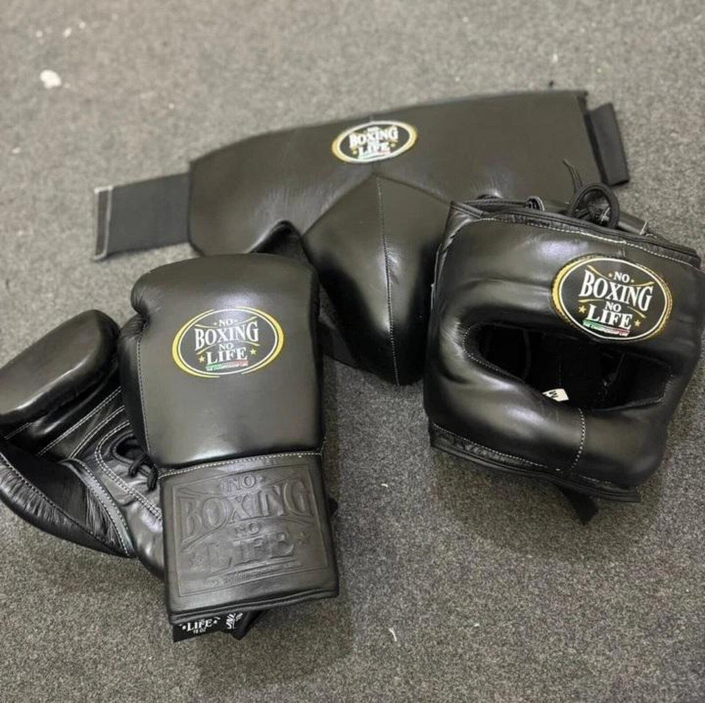 No Boxing No Life Boxing Set Black Boxing Gear
